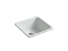 KOHLER K-6587 Iron/Tones 21" top-/undermount single-bowl bar sink