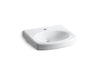 KOHLER K-2028-1 Pinoir 22" oval wall-mount bathroom sink