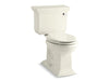 KOHLER Memoirs Stately Two-piece elongated toilet, 1.28 gpf