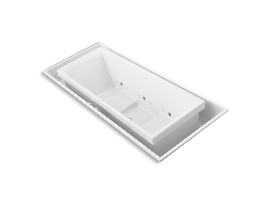 KOHLER K-1166-C1 sok 104" x 41" drop-in Effervescence bath with chromatherapy and center drain