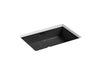 KOHLER K-2297-G Kathryn 24" rectangular undermount bathroom sink with glazed underside