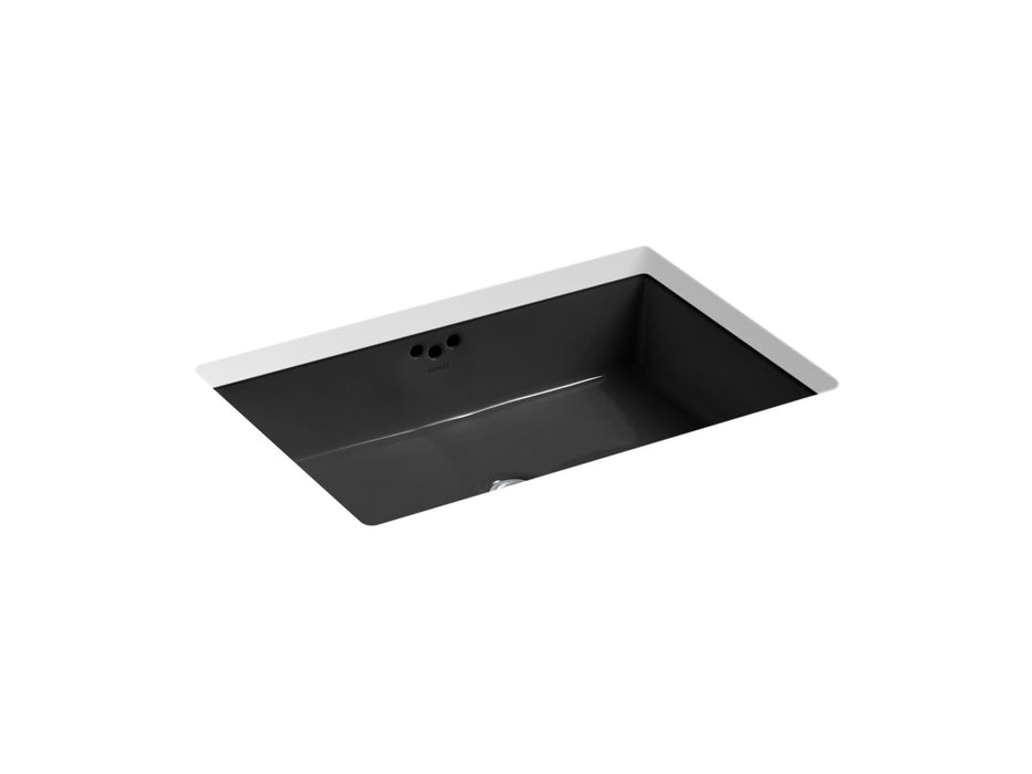 KOHLER K-2297-G Kathryn 24" rectangular undermount bathroom sink with glazed underside