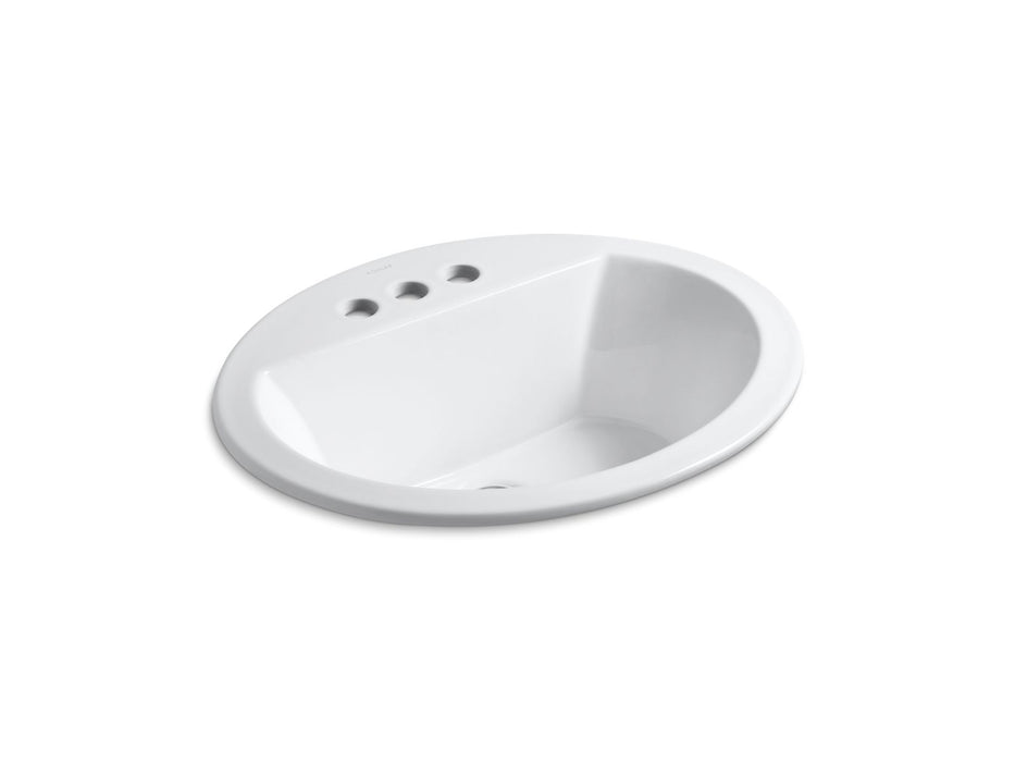 KOHLER Bryant 20-1/4" oval drop-in bathroom sink