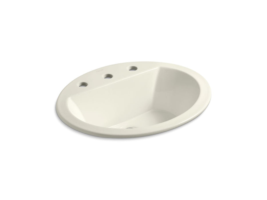 KOHLER Bryant 20-1/4" oval drop-in bathroom sink