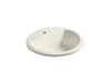 KOHLER K-2714-1 Bryant 19" round drop-in bathroom sink