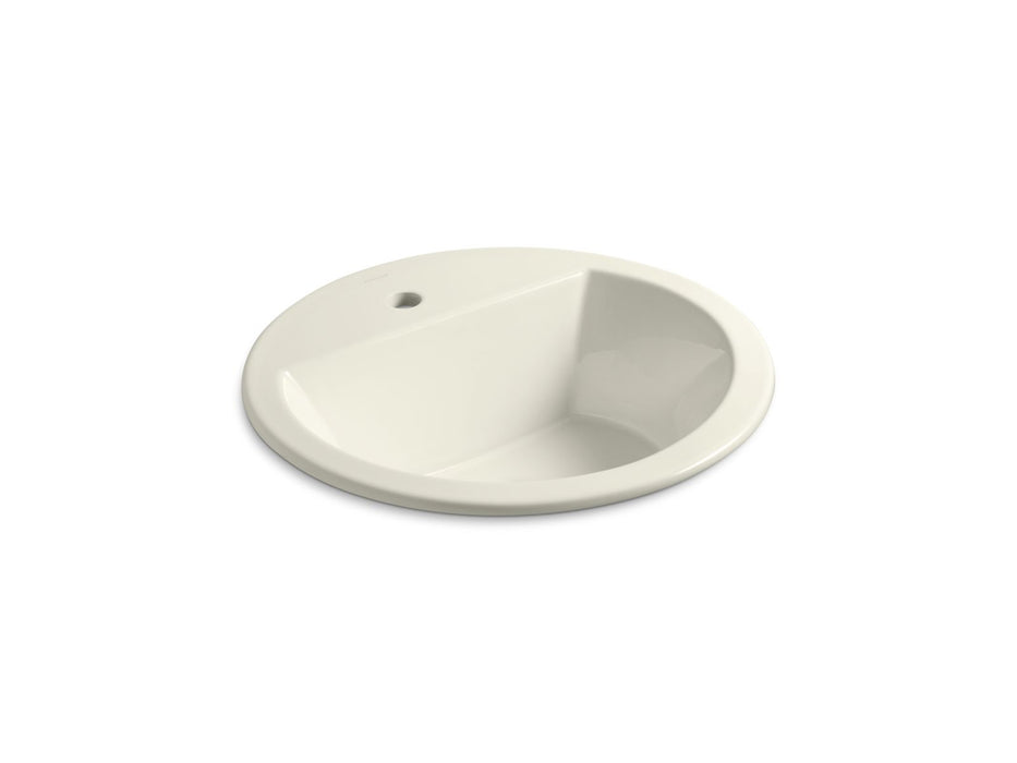 KOHLER K-2714-1 Bryant 19" round drop-in bathroom sink