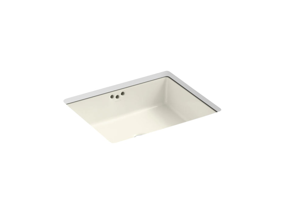 KOHLER K-2330-G Kathryn 19-3/4" rectangular undermount bathroom sink with glazed underside
