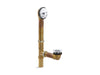 KOHLER K-11660 Swiftflo 1-1/2" adjustable drain, 17-gauge brass, for 14" to 16" baths