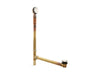 KOHLER Clearflo Brass toe tap bath drain