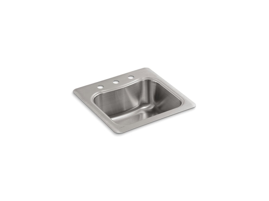 KOHLER Staccato 20" top-mount single-bowl bar sink