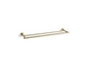 KOHLER Purist 24" Double towel bar
