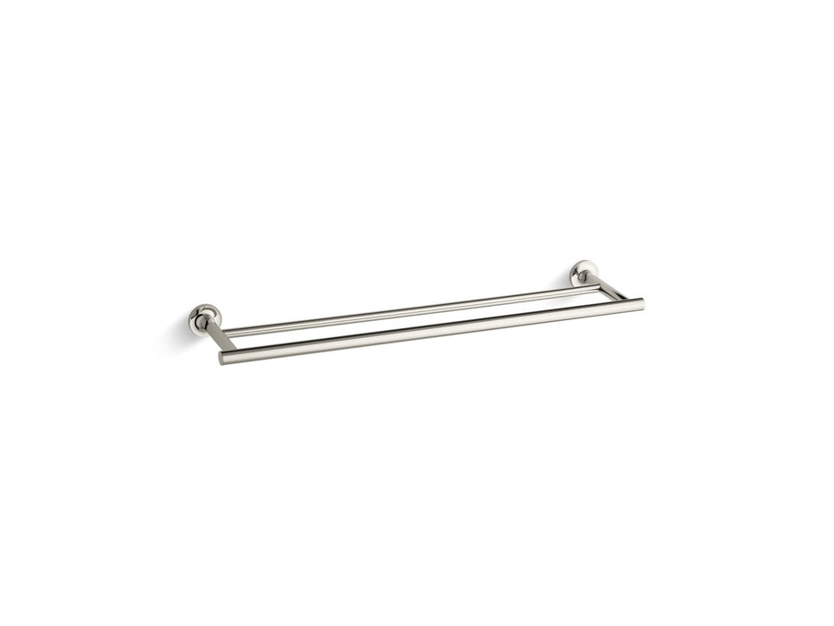KOHLER Purist 24" Double towel bar