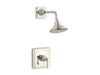 KOHLER Pinstripe Pure Rite-Temp shower trim kit with lever handle, 2.5 gpm