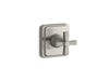 KOHLER K-T13175-3A Pinstripe Pure MasterShower transfer valve trim cross handle