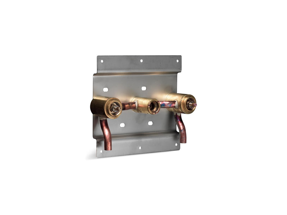 KOHLER K-410-K Falling Water 5/8" two-handle ceramic valve