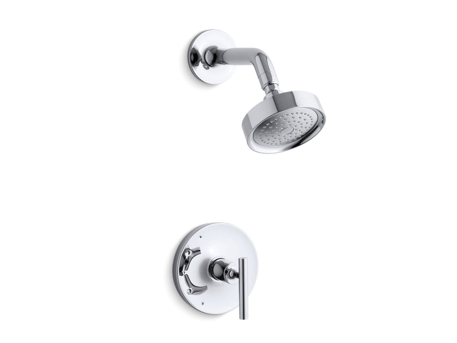 KOHLER Purist Rite-Temp shower trim kit with lever handle, 2.5 gpm