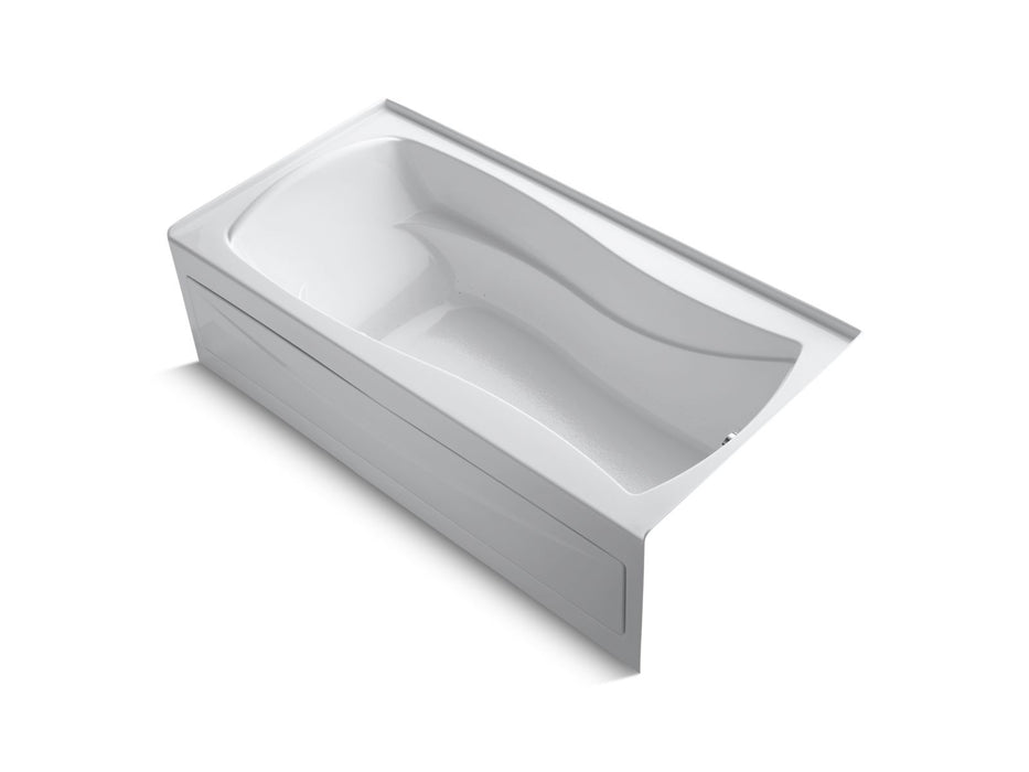 KOHLER Mariposa 72" x 36" alcove Heated BubbleMassage air bath, right drain