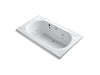 KOHLER Memoirs 72" x 42" drop-in Effervescence whirlpool bath