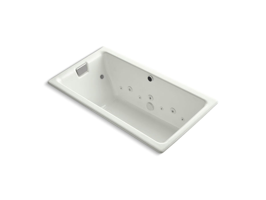 KOHLER K-856-AH Tea-for-Two 66" x 36" drop-in Effervescence whirlpool bath