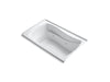 KOHLER Mariposa 60" x 36" alcove heated whirlpool, right drain and heater
