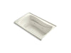 KOHLER Mariposa 60" x 36" alcove heated whirlpool, right drain and heater