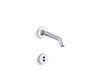 KOHLER K-T11840 Purist Wall-mount Touchless faucet trim with 35 degree spout