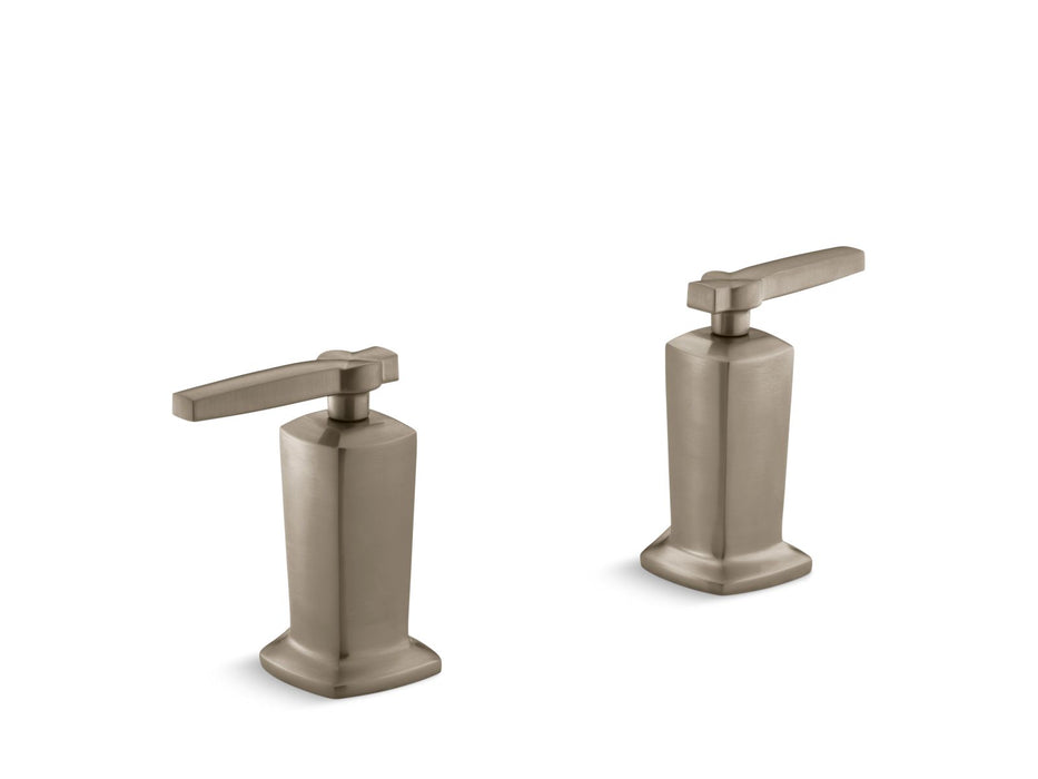 KOHLER K-T16248-4 Margaux Deck-mount bath faucet handle trim with Lever design