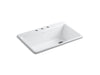 KOHLER Riverby 33" top-mount single-bowl workstation kitchen sink