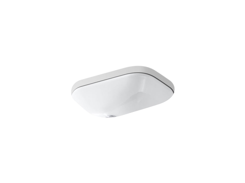 KOHLER Tahoe 20" rectangular undermount bathroom sink