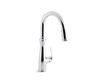 Load image into Gallery viewer, KOHLER K-560 Bellera Pull-down kitchen sink faucet with three-function sprayhead
