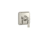 KOHLER K-T13174-4A Pinstripe Pure MasterShower volume control valve trim with lever handle