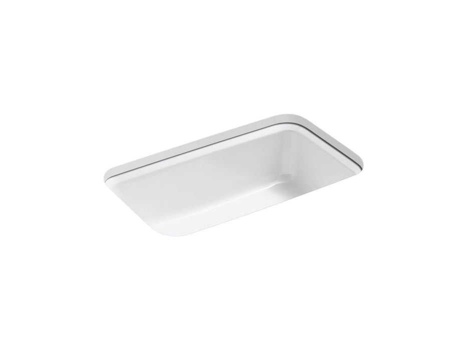 KOHLER K-5832-5U Bakersfield 31" undermount single-bowl kitchen sink