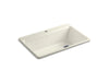 KOHLER K-5871-1A2 Riverby 33" top-mount single-bowl workstation kitchen sink