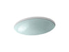 KOHLER K-2741-G2 Whist 19" oval wall-mount/undermount bathroom sink, no overflow