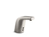 KOHLER K-13461 Sculpted Touchless single-hole lavatory faucet with Insight sensor technology, DC-powered, 0.5 gpm