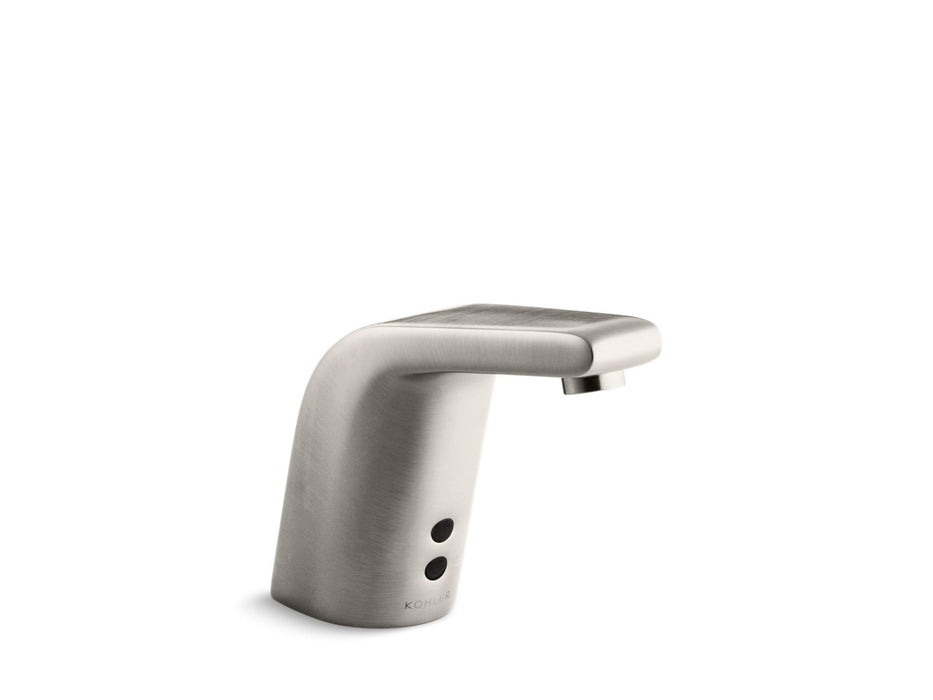 KOHLER K-13461 Sculpted Touchless single-hole lavatory faucet with Insight sensor technology, DC-powered, 0.5 gpm