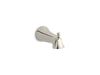 KOHLER K-10588 Bancroft Wall-mount bath spout with diverter, NPT connection