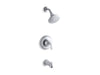 KOHLER Forté Rite-Temp bath and shower trim kit, 2.5 gpm, slip-fit spout