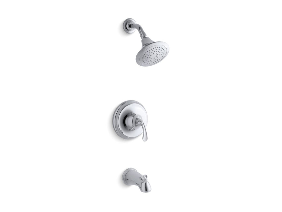 KOHLER Forté Rite-Temp bath and shower trim kit, 2.5 gpm, slip-fit spout