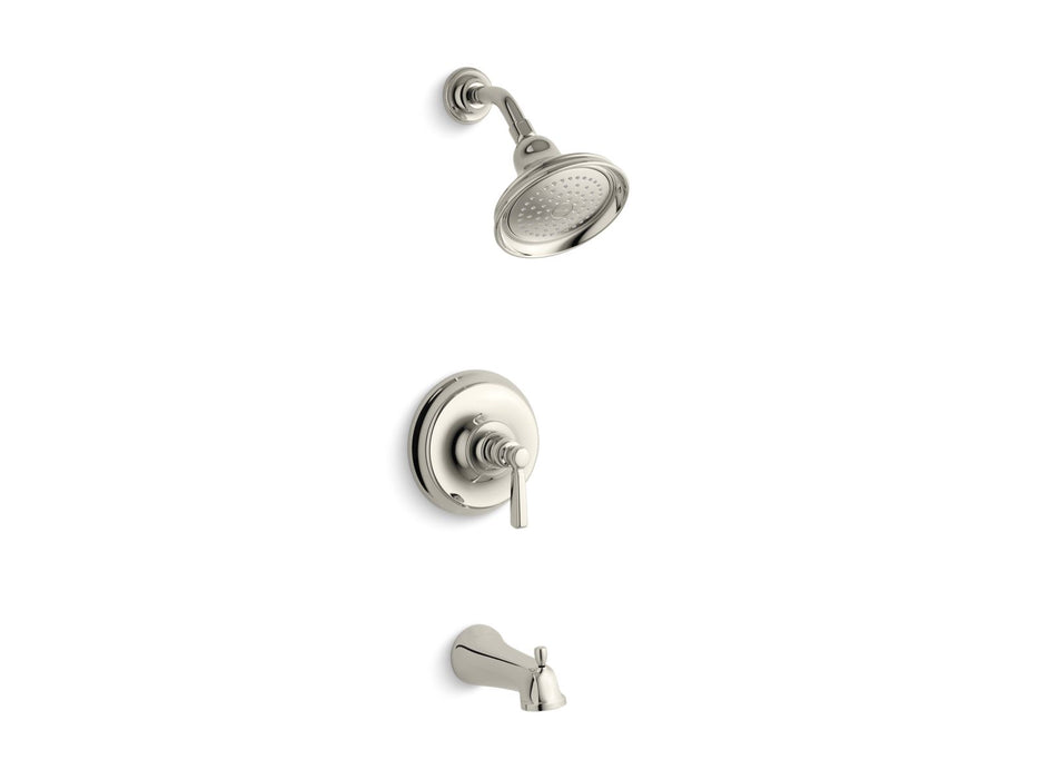 KOHLER K-TS10581-4 Bancroft Rite-Temp bath and shower trim kit, 2.5 gpm, NPT spout