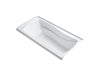 KOHLER Mariposa 72" x 36" alcove Heated BubbleMassage air bath, right drain