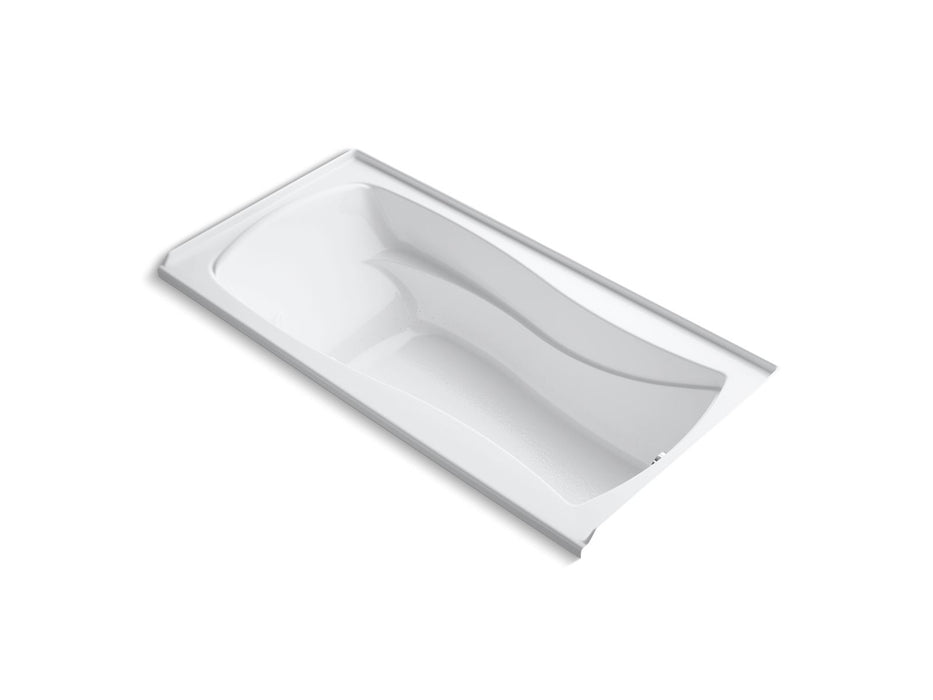 KOHLER Mariposa 72" x 36" alcove Heated BubbleMassage air bath, right drain