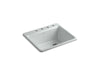 KOHLER K-5872-4A1 Riverby 25" top-mount single-bowl kitchen sink