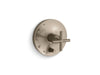 KOHLER Purist Rite-Temp valve trim with push-button diverter and cross handle