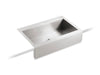 KOHLER Vault 35-3/4" top-mount single-bowl farmhouse kitchen sink