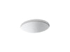 KOHLER K-2205-G Caxton 19-1/4" oval undermount bathroom sink with glazed underside, no overflow