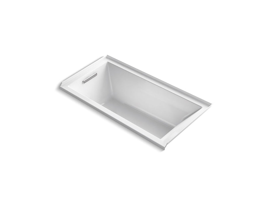 KOHLER K-1121-L Underscore 60" x 30" alcove bath, left drain