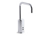 KOHLER K-7518 Gooseneck Touchless faucet with Insight technology, Hybrid-powered
