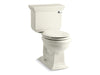 KOHLER Memoirs Stately Two-piece round-front toilet, 1.28 gpf