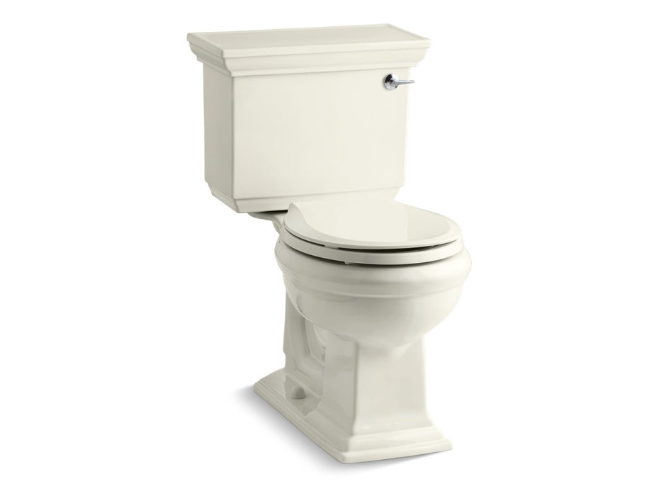 KOHLER Memoirs Stately Two-piece round-front toilet, 1.28 gpf